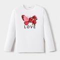 Go-Neat Water Repellent and Stain Mommy and Me Long-sleeve Graphic Tee White image 4