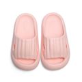 Toddler / Kid Solid Soft Lightweight Slippers Light Pink image 5