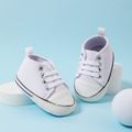 Baby / Toddler Lace Up Classic Prewalker Shoes White image 1