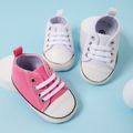 Baby / Toddler Lace Up Classic Prewalker Shoes White image 5