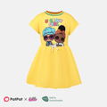 LOL Surprise Kid Girl Short-sleeve Graphic Print Naia™ Dress Yellow image 1
