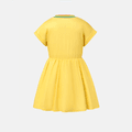 LOL Surprise Kid Girl Short-sleeve Graphic Print Naia™ Dress Yellow image 3