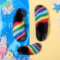 Family Matching Rainbow Pattern Paddle Shoes Beach Shoes Multi-color image 1