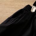 Baby Boy/Girl 97% Cotton Black Suspender Pants Black image 5