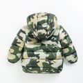 Toddler Boy Trendy Camouflage Print Hooded Coat Multi-color image 2