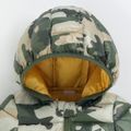 Toddler Boy Trendy Camouflage Print Hooded Coat Multi-color image 3