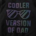 2pcs Baby Boy 95% Cotton Long-sleeve Colorful Letter & Sunglasses Print Sweatshirt and Camouflage Pants Set Black