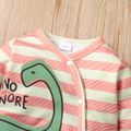 2-Pack Baby Boy/Girl Dinosaur Print Long-sleeve Jumpsuits Set Multi-color image 4