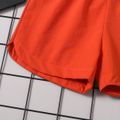 Solid Sporty Shorts for Toddlers / Kids Orange
