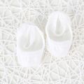 calzini eleganti con rifiniture in pizzo solido per bebè/bambino Bianco image 4