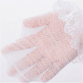 Baby-Spitze Rüschensocken weiß image 3