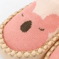 calzini antiscivolo con stampa animalier Rosa image 3