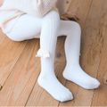 Toddler / Kid Girl Bowknot Stretchy  Solid Dancing Leggings White image 2