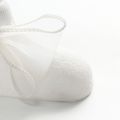 Baby / Toddler Solid Tulle Bowknot Decor Socks  White image 3