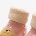 Baby Adorable Animal Antiskid Floor Socks  Pink