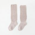 Baby / Toddler Solid Middle Socks  Pink image 1