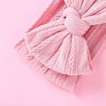 Solid Bowknot Hairbands for Girls Pink image 3