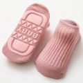 Baby / Toddler Solid Knitted Socks Pink image 1