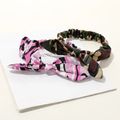 Camouflage Rabbit Headband for Girls Pink