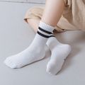 3-pairs Toddler / Kid Plain Striped Socks Multi-color