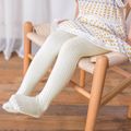 Baby / Toddler Girl Casual Solid Knitted Warm Pantyhose White image 1