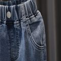 Toddler Boy Casual Elasticized Denim Jeans Black