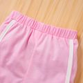 Toddler Girl Butterfly Print Shorts Pink image 3