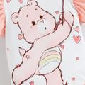 Care Bears Baby Mädchen Strampler mit Rüschenärmeln und Grafik weiß
