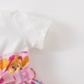 PAW Patrol Toddler Girl Skye Bow 2 in 1 Colorblock Dress Pink