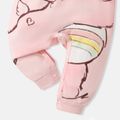 Care Bears Baby Boy/Girl Cute Bear Print Long-sleeve Jumpsuit Light Pink image 3
