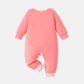 Care Bears Baby Boy/Girl Cute Bear Print Long-sleeve Jumpsuit Light Pink image 5