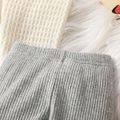 3-Pack Baby Girl 95% Cotton Rib Knit Leggings Set Multi-color