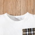 2 pezzi Neonato Ragazzo Casual Manica corta Set neonato Bianco image 4