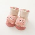 Baby / Toddler 3D Cartoon Animal Winter Warm Floor Socks Pink