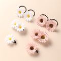 8-pack Daisy Hair Ties Hair Accessories Set for Girls Multi-color