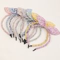 8-pack Bow Decor Leaf Pattern Headband for Girls Multi-color image 5