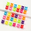 30-pack Multicolor Little Bunny Hair Claw for Girls Multi-color image 1