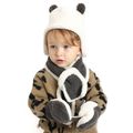 3-pack 100% Cotton Baby / Toddler Cute Bear Hat & Scarf & Gloves White image 2