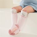 Baby Cartoon Animal Pattern Non-slip Grip Floor Socks Pink image 2
