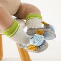 Baby 3D Cartoon Non-slip Grip Shoe Socks Grey image 5