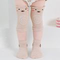 2-pack Baby / Toddler Anti-fall Knee Pad & Non-slip Grip Socks Khaki image 5