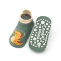 2-pairs Baby Cartoon Animal Pattern Socks Dark Green image 3