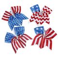 Toddlers/Kids Independence Day Bow Hair Ties Color-A image 2