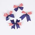 Toddlers/Kids Independence Day Bow Hair Clips Color-A image 3
