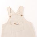 Baby / Toddler Stylish Solid Overalls Beige image 3
