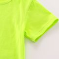 Baby / Toddler Solid Comfy Cotton Short-sleeve Pale Green