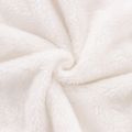 Toddler Girl/Boy Ear Design Zipper Fuzzy Jacket Coat White image 3