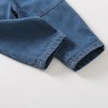Baby Boy/Girl 95% Cotton Denim Elasticized Waist Pants Jeans Blue
