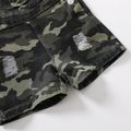 100% Cotton Baby Boy Camouflage Denim Overalls Shorts CAMOUFLAGE