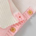 Baby / Toddler / Kid Cartoon Rabbit Knit Soft Warm Fleece Blanket Swaddle Sleeping Bag Stroller Unisex Wrap Light Pink